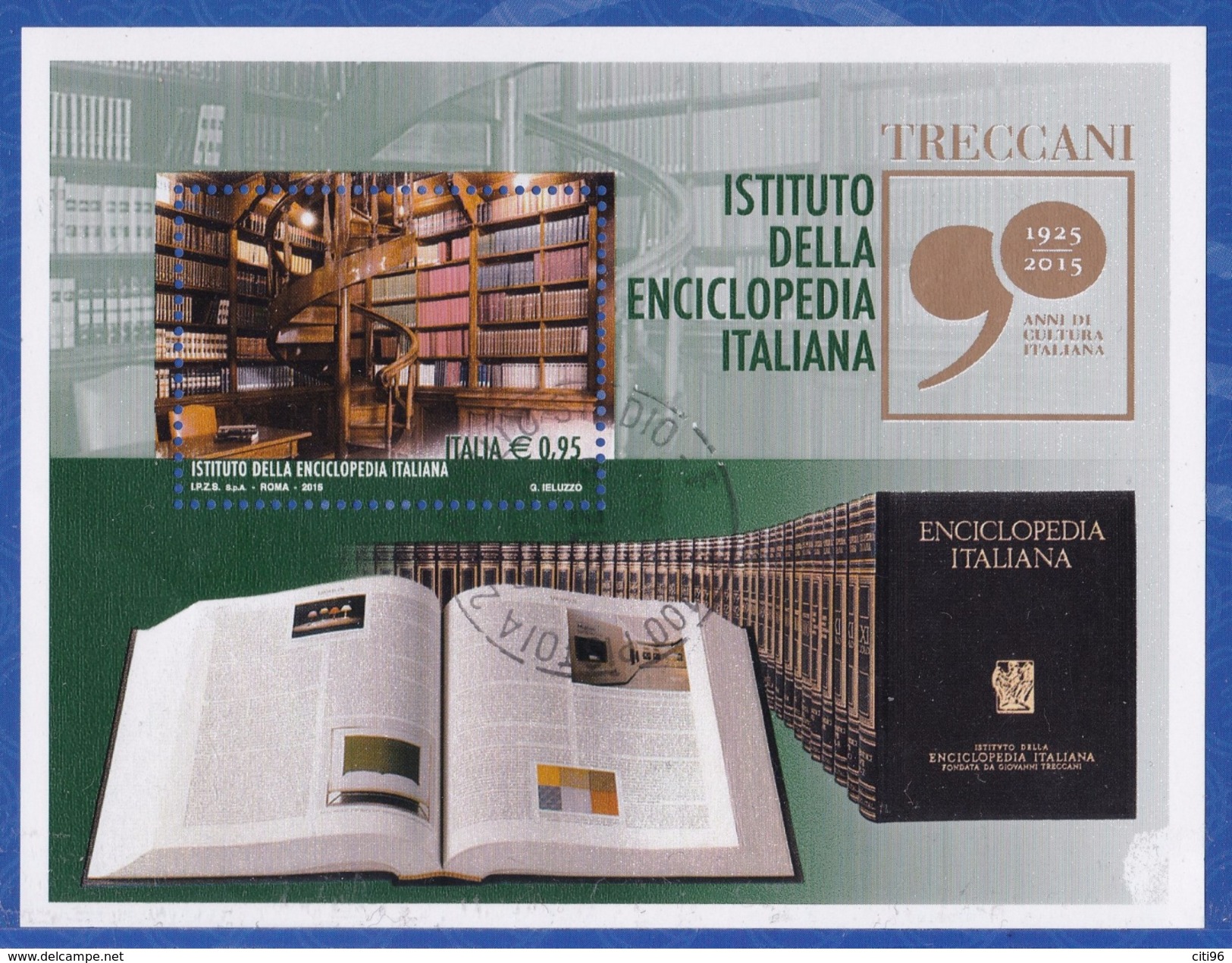 ITALIA Repubblica Enciclopedia Treccani Anno 2015 Usato - 2011-20: Usati