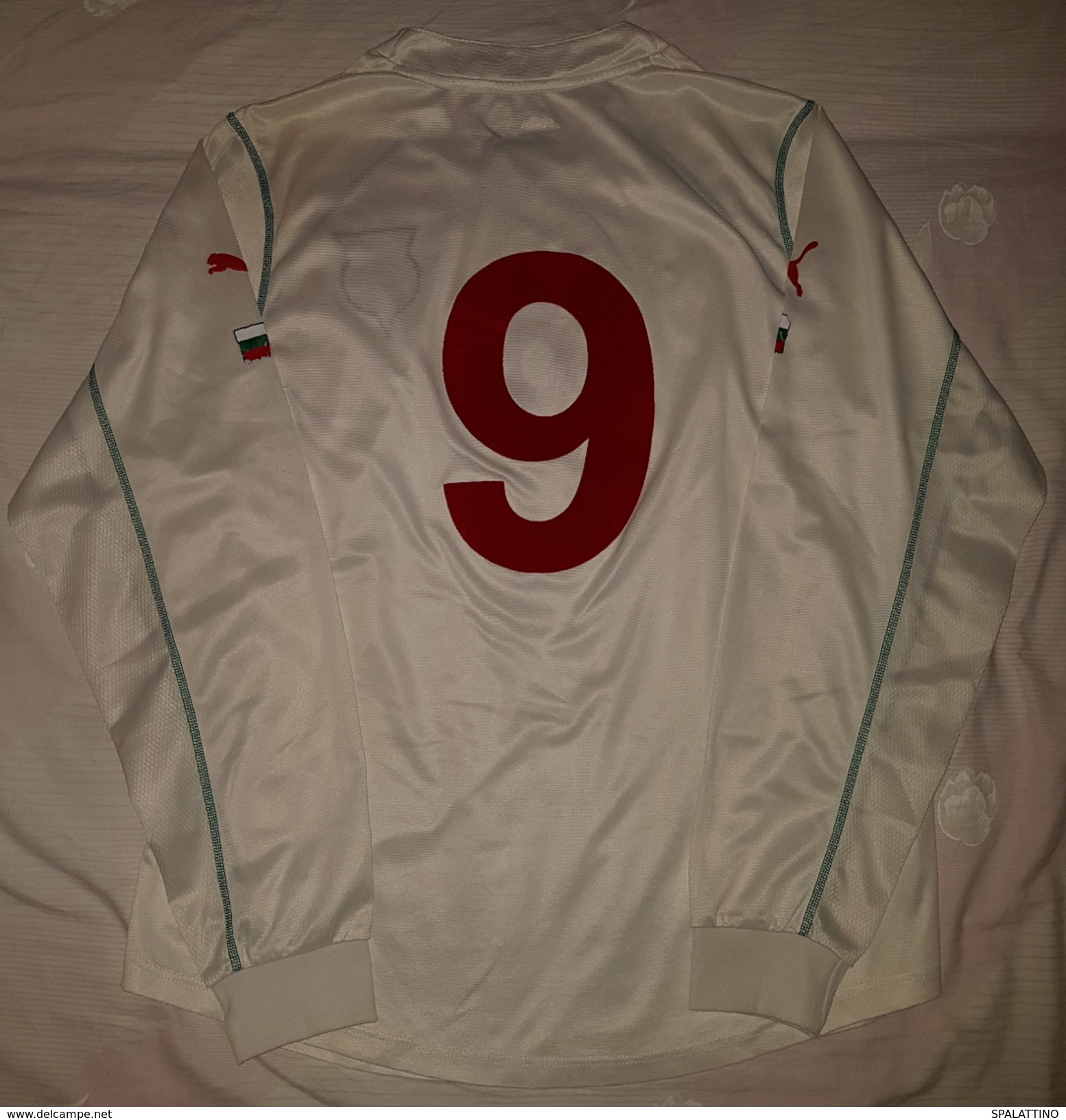 BULGARIA- DMITAR BERBATOV, ORIGINAL MATCH WORN SHIRT, TRIKOT, MAILLOT, MAGLIA, CAMISETA, FOOTBALL - Apparel, Souvenirs & Other