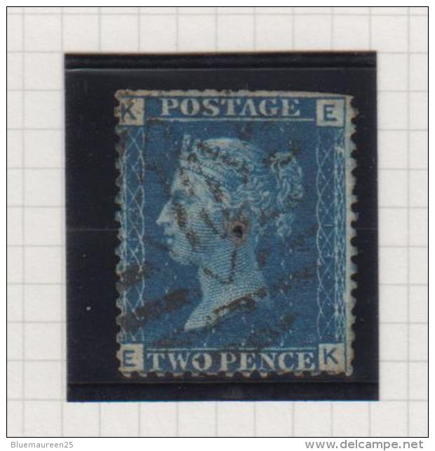 Twopenny Blue - Queen Victoria - Gebraucht