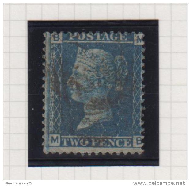 Twopenny Blue - Queen Victoria - Gebraucht