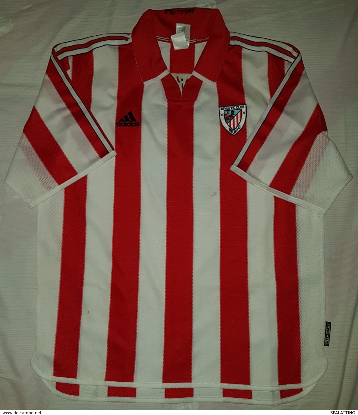 ATHLETIC BILBAO FC- JULEN GUERRERO, RARE VINTAGE ORIGINAL MATCH WORN SHIRT, SPAIN ESPAÑA, BASKIA, CAMISETA, MAGLIA - Apparel, Souvenirs & Other