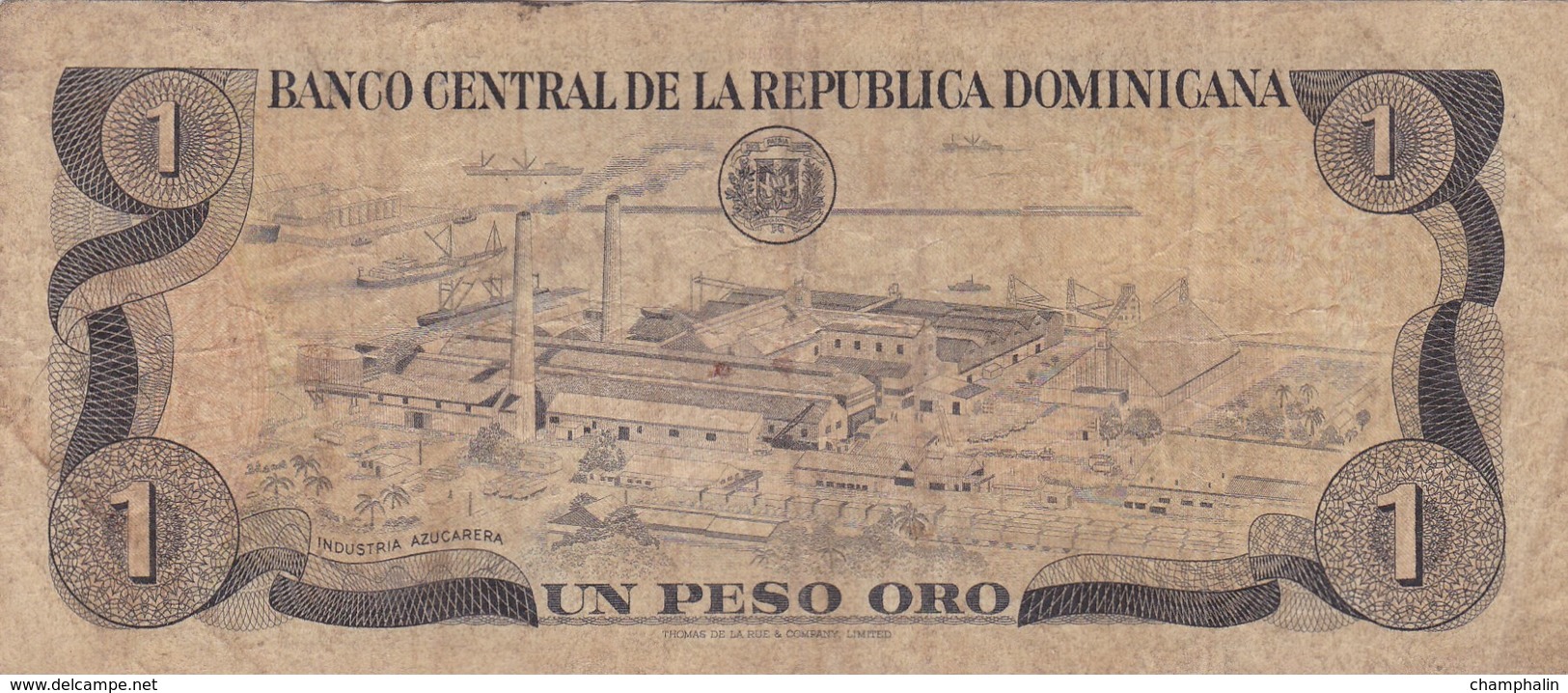 République Dominicaine - Billet De 1 Peso - Duarte - Non Daté - P117 - Dominicaine