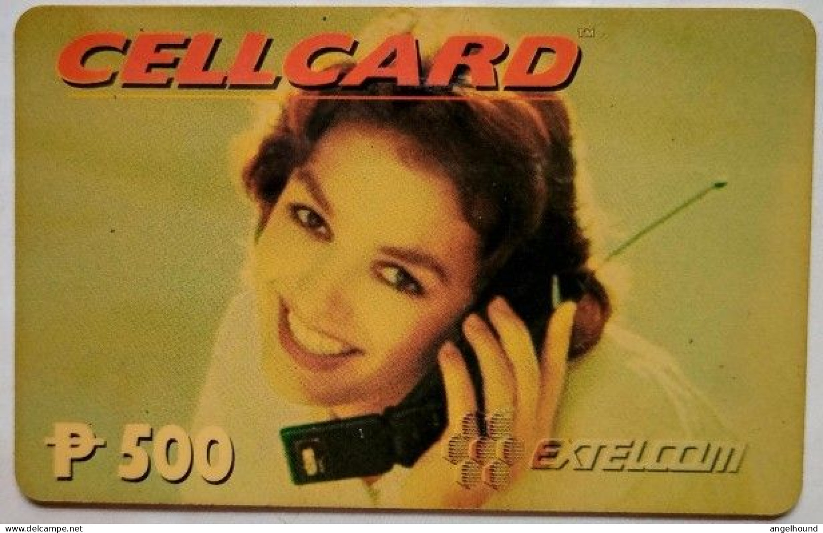Philippines Extelcom Cellcard P100  " Phone " - Filipinas