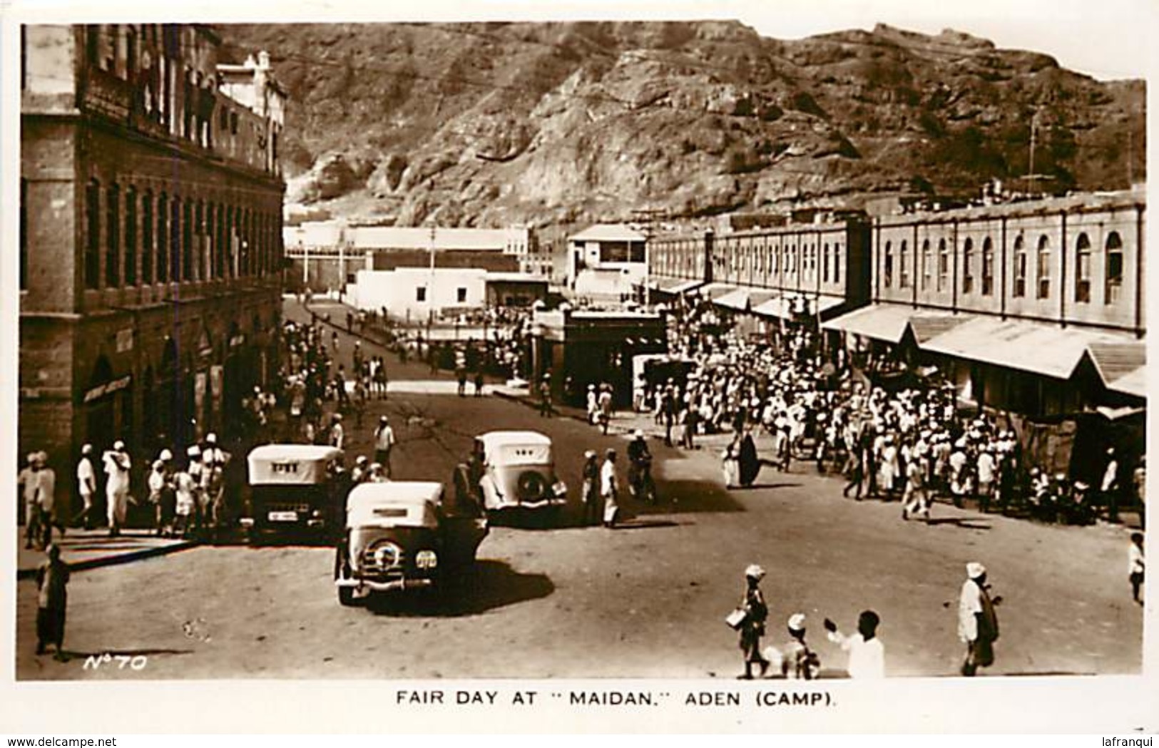 Pays Div-ref H899- Yemen - Fair Day At Maidan -aden -camp - Carte Bon Etat  - - Yémen