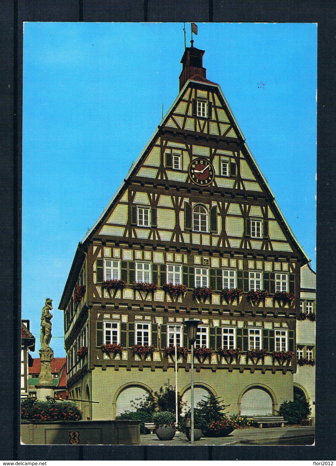 (D332) AK Leonberg - Rathaus - Leonberg