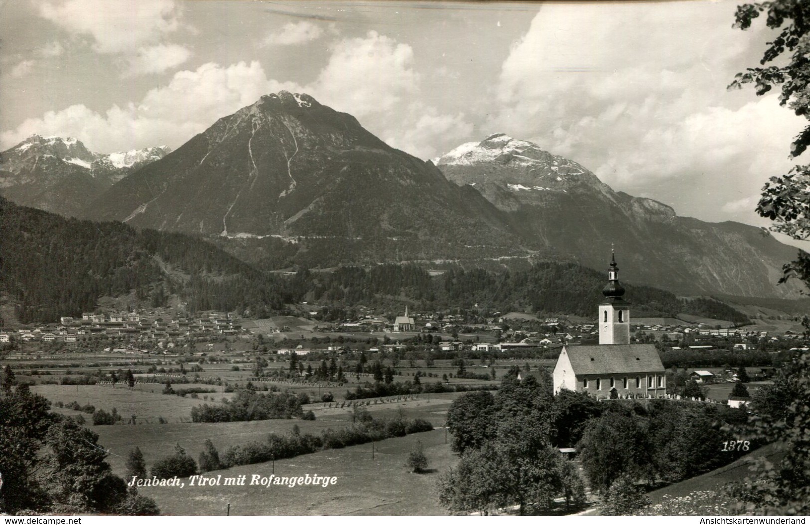 Jenbach Mit Rofangebirge 1961 (000200) - Jenbach
