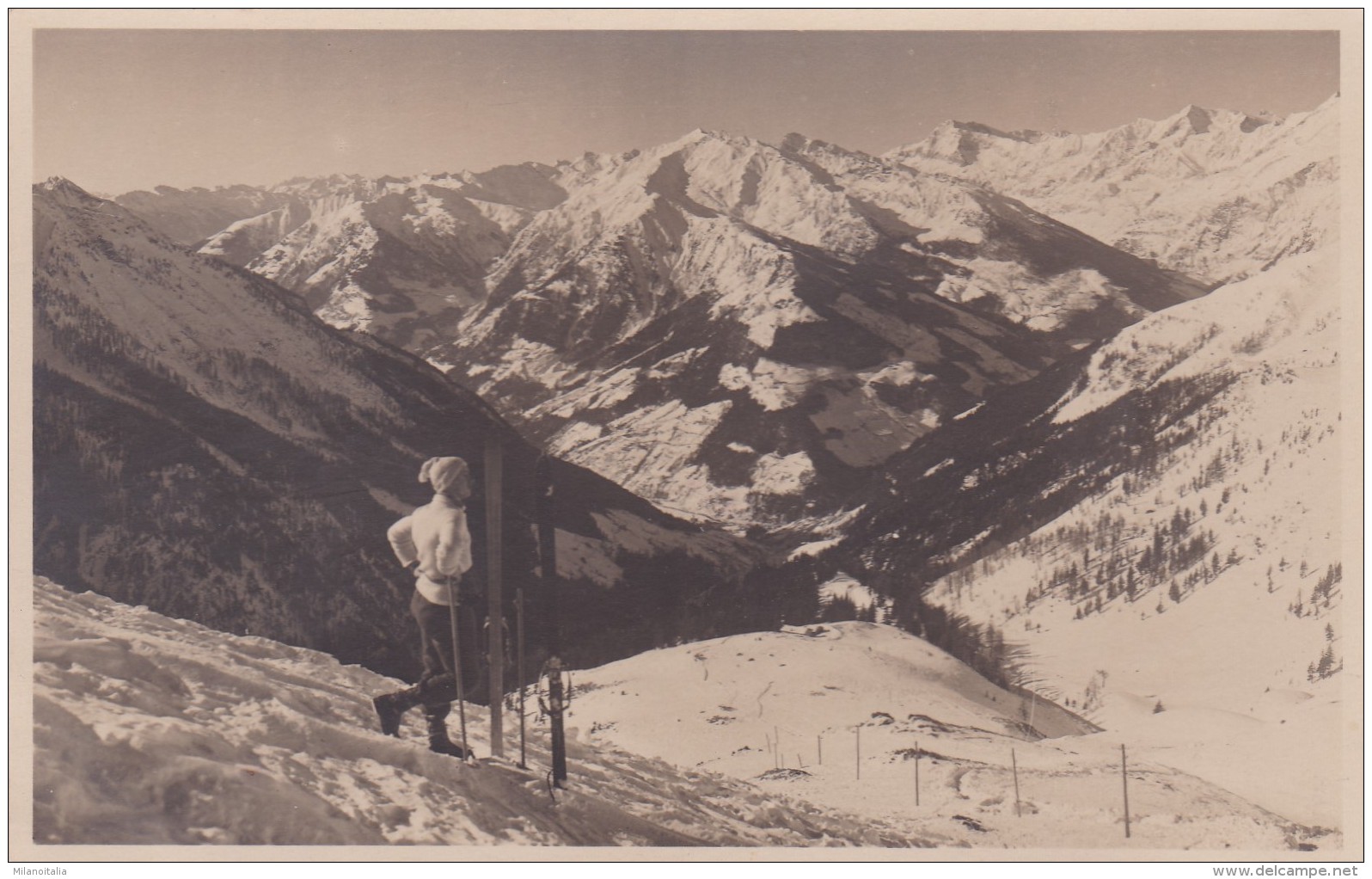 Veduta Del Gruppo Dell'Oetz Presa Dal Passo Di Giovo (220) * 1926 - Autres & Non Classés