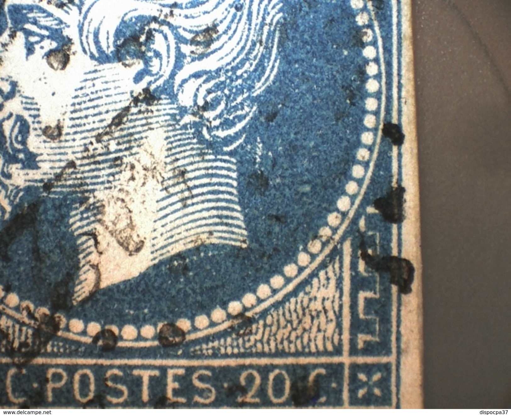 N° 14 A  PC  1127   DOUAI   /  NORD  - REF JC + Variété - 1853-1860 Napoleon III