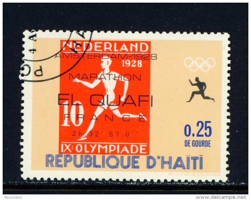 HAITI  -  1969  Olympic Marathon Winners  25c  Used As Scan - Haïti