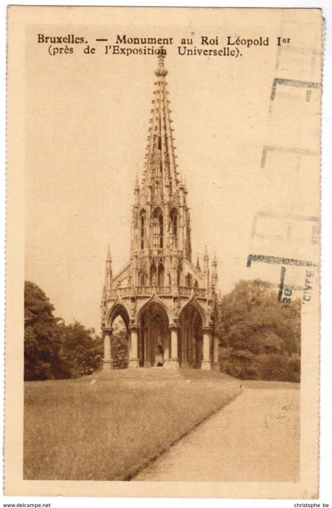 Brussel, Bruxelles, Monument Au Roi Léopold 1er (pk35179) - Monumenten, Gebouwen