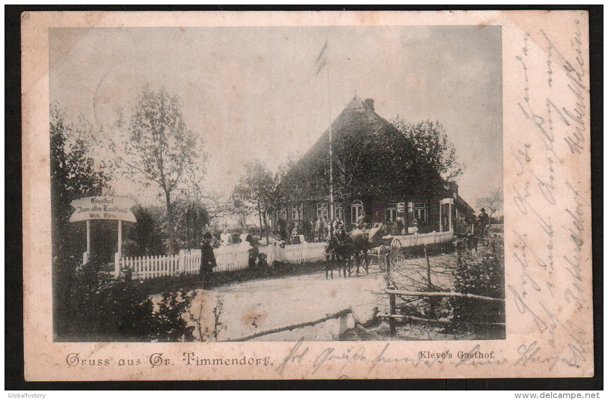 DD1400 - GR. TIMMENDORF - GASTHOF - Timmendorfer Strand