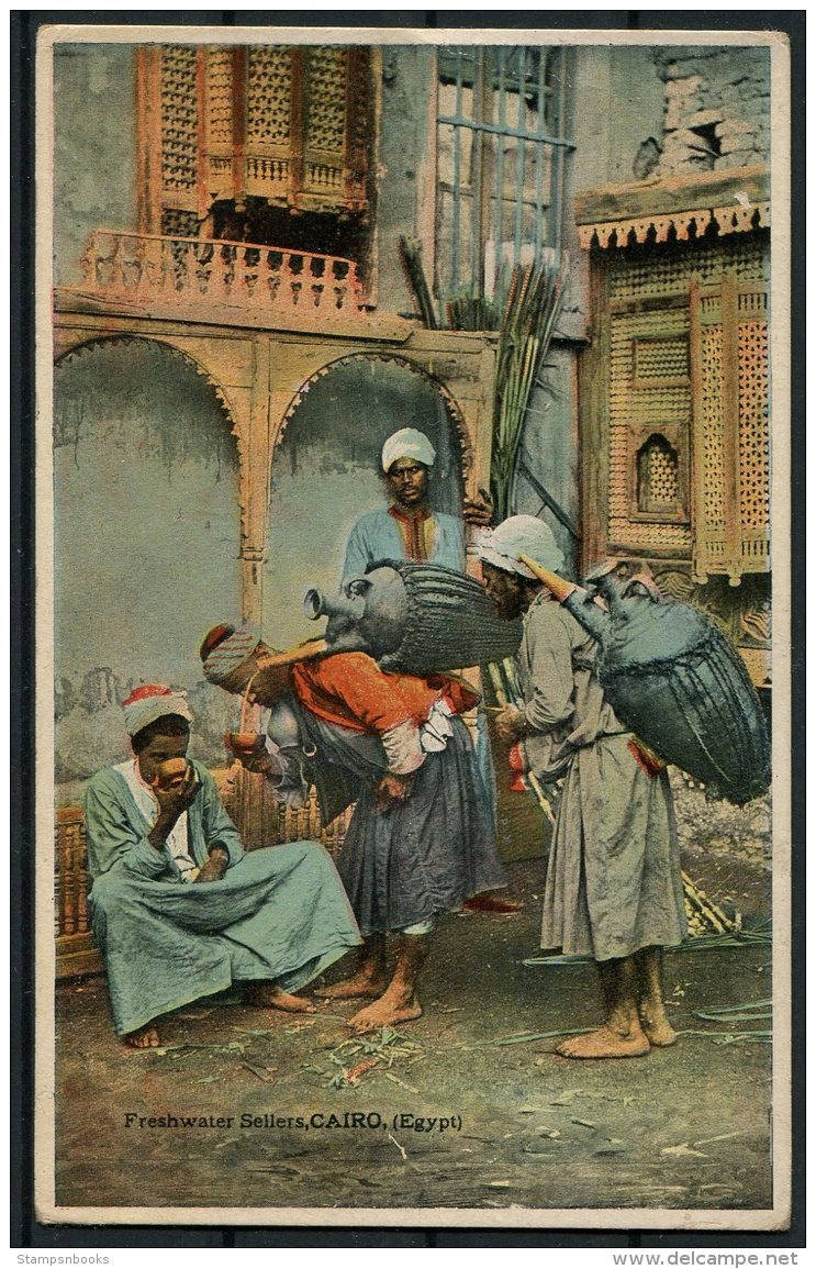 Freshwater Seller Cairo, Egypt Postcard. Shurey's Publications - Africa