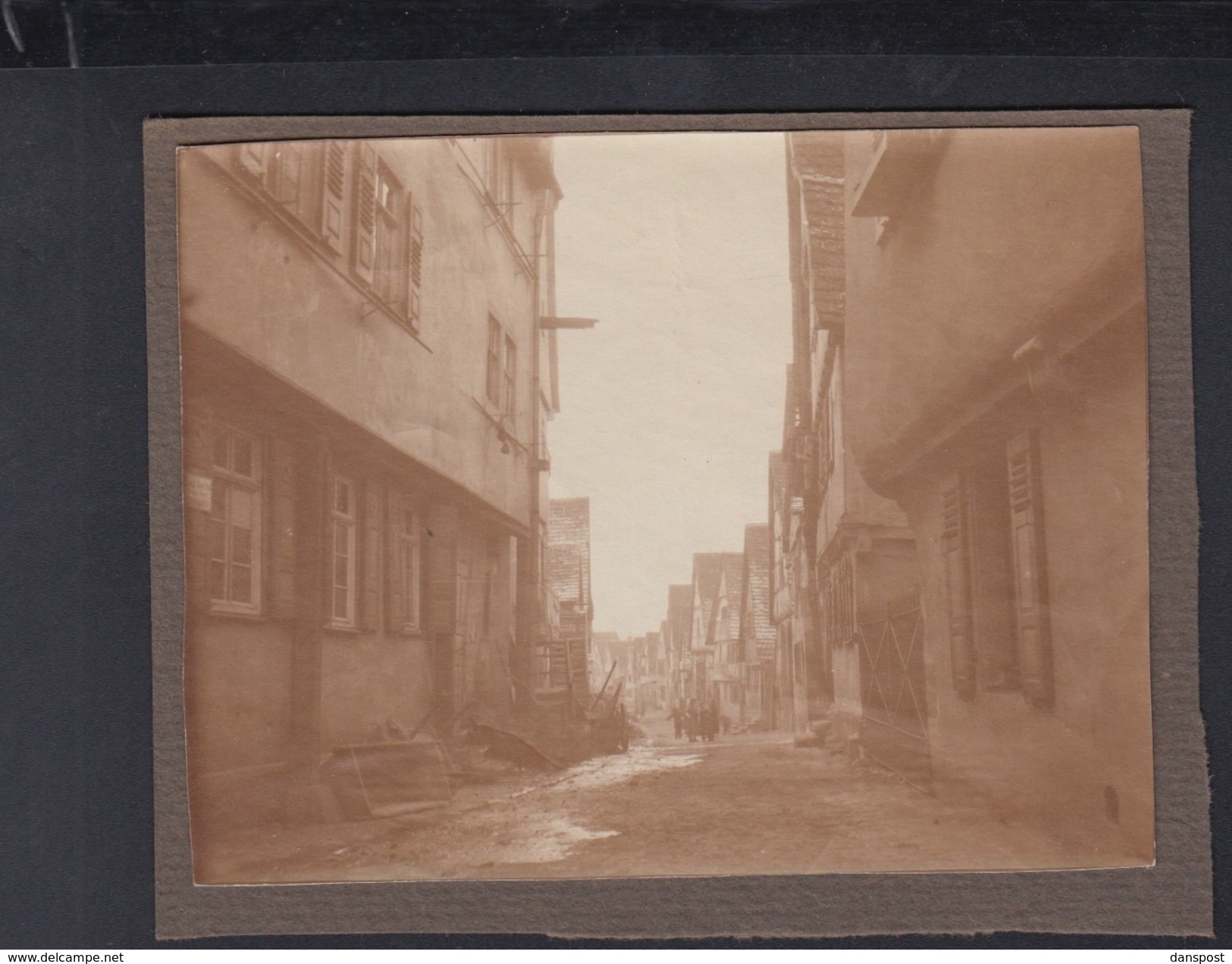 Originalphoto Marbach 1905 (2) - Marbach