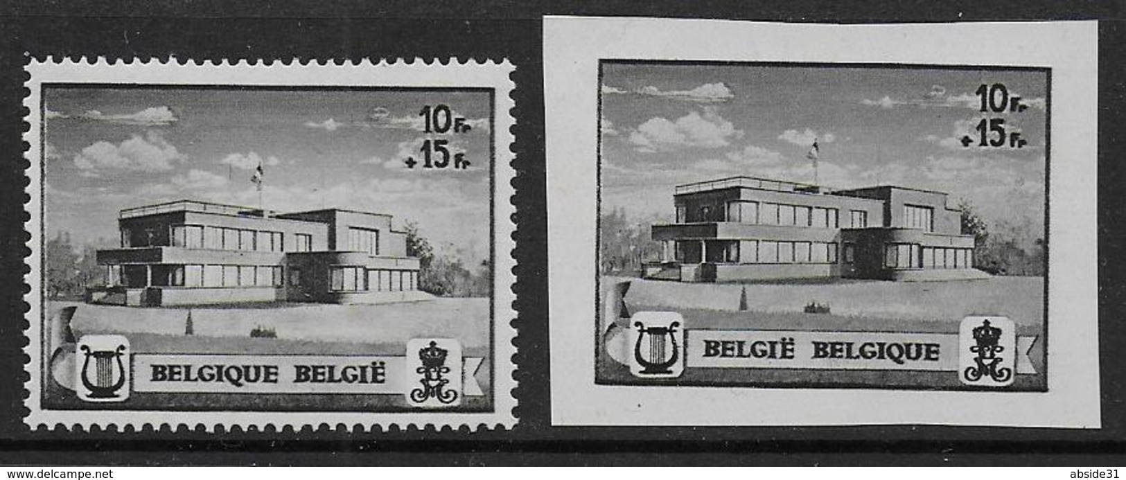 Belgique N°  537A / 537B  **  -- Cote : 15 &euro; - Ungebraucht