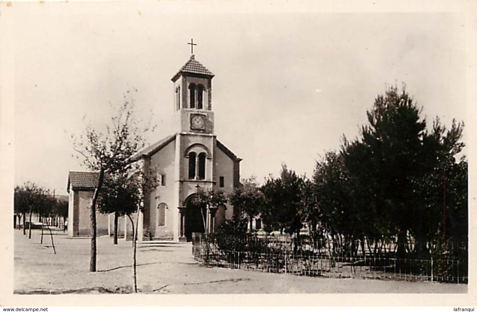 Pays Div-ref H773- Algerie - Djelfa - L Eglise - Carte Bon Etat  - - Djelfa