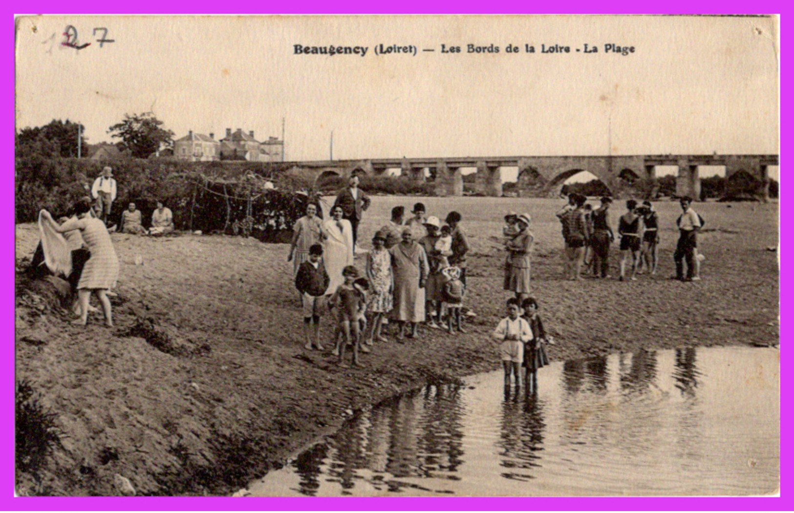 BEAUGENCY (45) - Les Bords De La Loire - La Plage - Beaugency