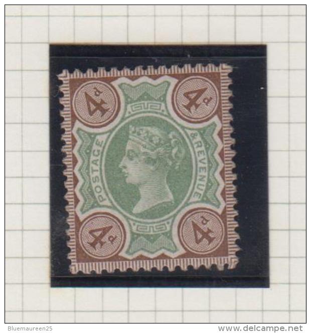 Jubilee Issue - Queen Victoria - Unused Stamps