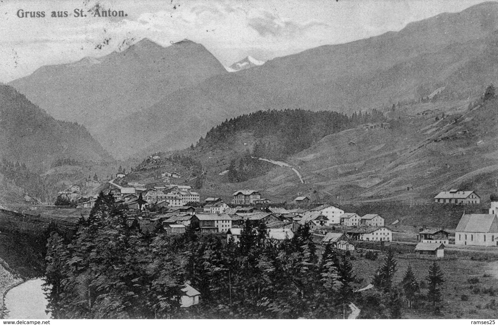 (32)  CPA  St Anton    (bon Etat) - St. Anton Am Arlberg