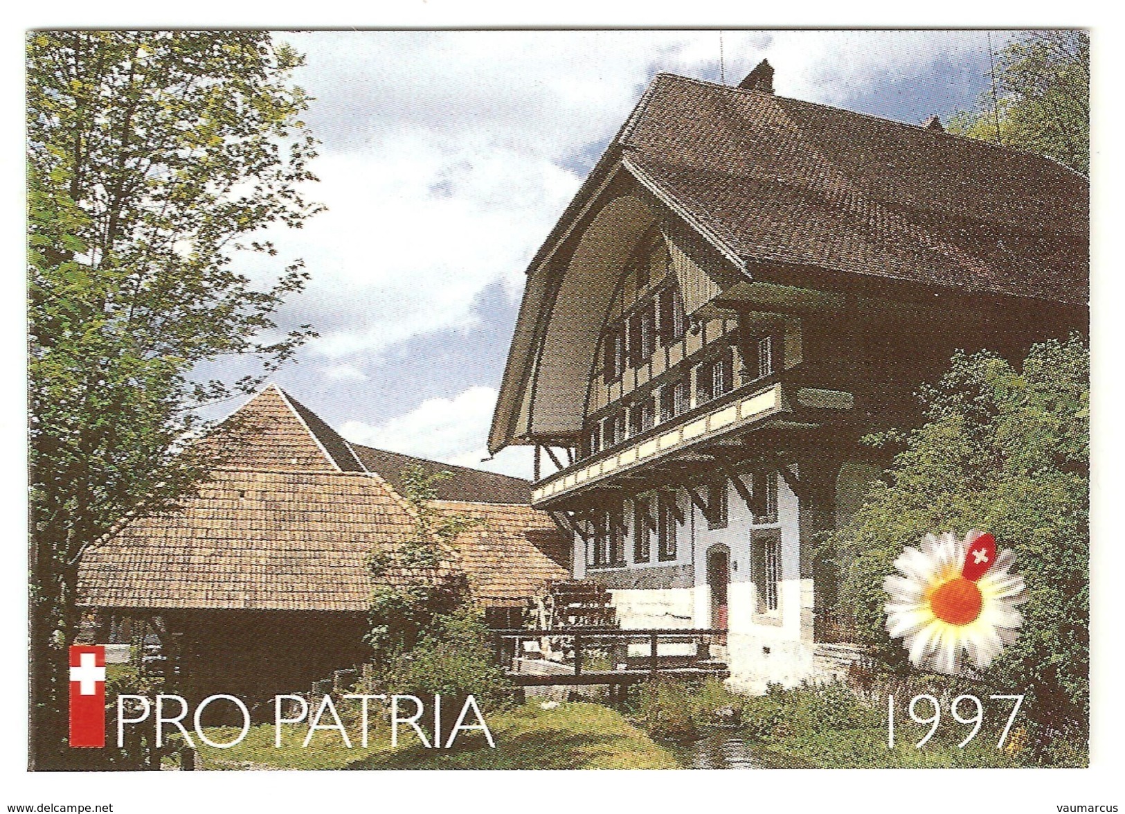 PRO PATRIA 1997 9a Obl. 1er Jour SBK 40,- CHF - Carnets