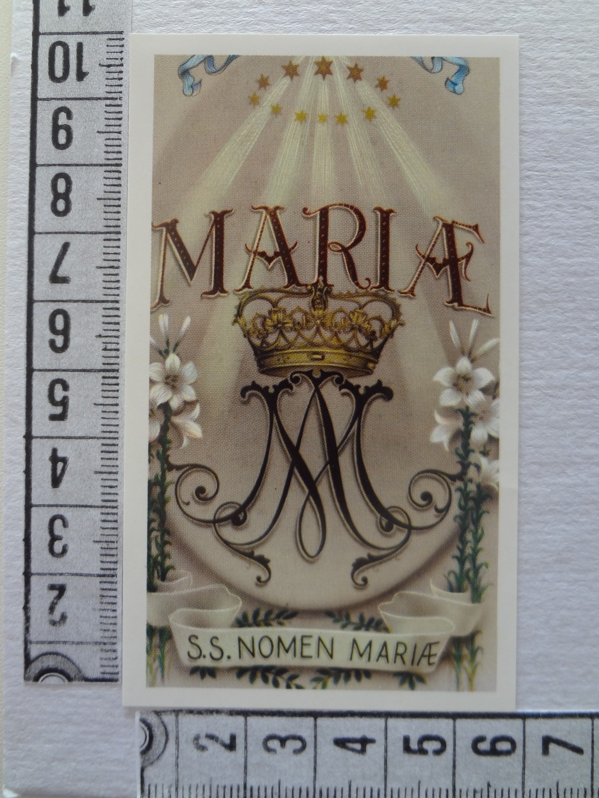 D616 - Santino/Holy Card EB 2/327 Inno Al SS. Nome Di Maria - Santini