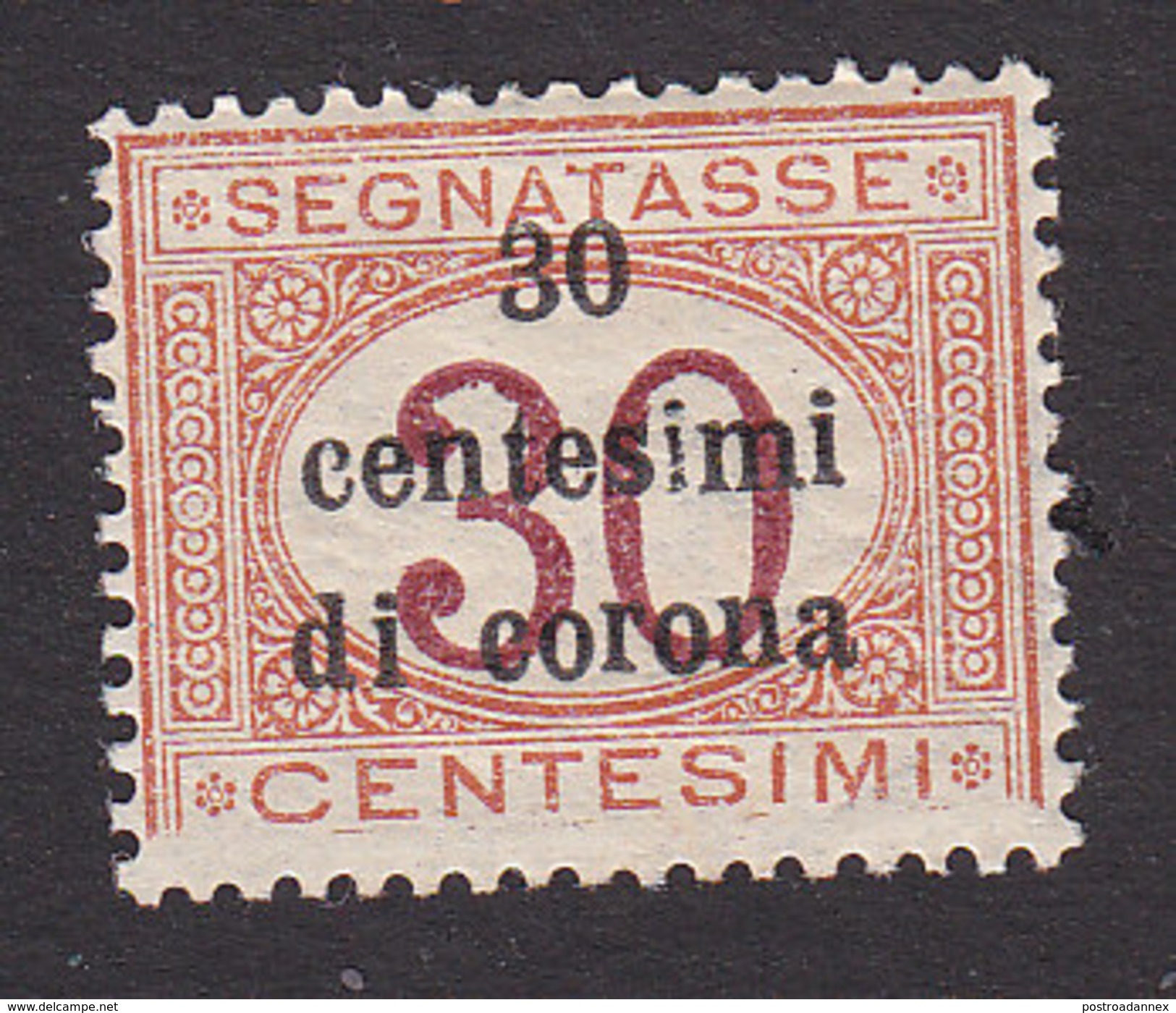 Italian Occupation Of Austria, Scott #NJ11, Mint Hinged, Italian Stamp Overprinted, Issued 1919 - Oostenrijkse Bezetting