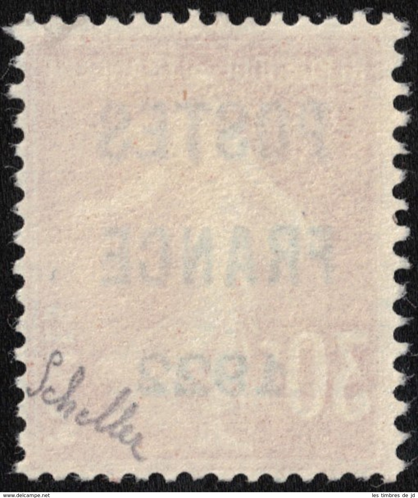 Préoblitéré N°38 YT Neuf Sans Gomme Authentique Signé Scheller Cote 900 &euro; - 1893-1947