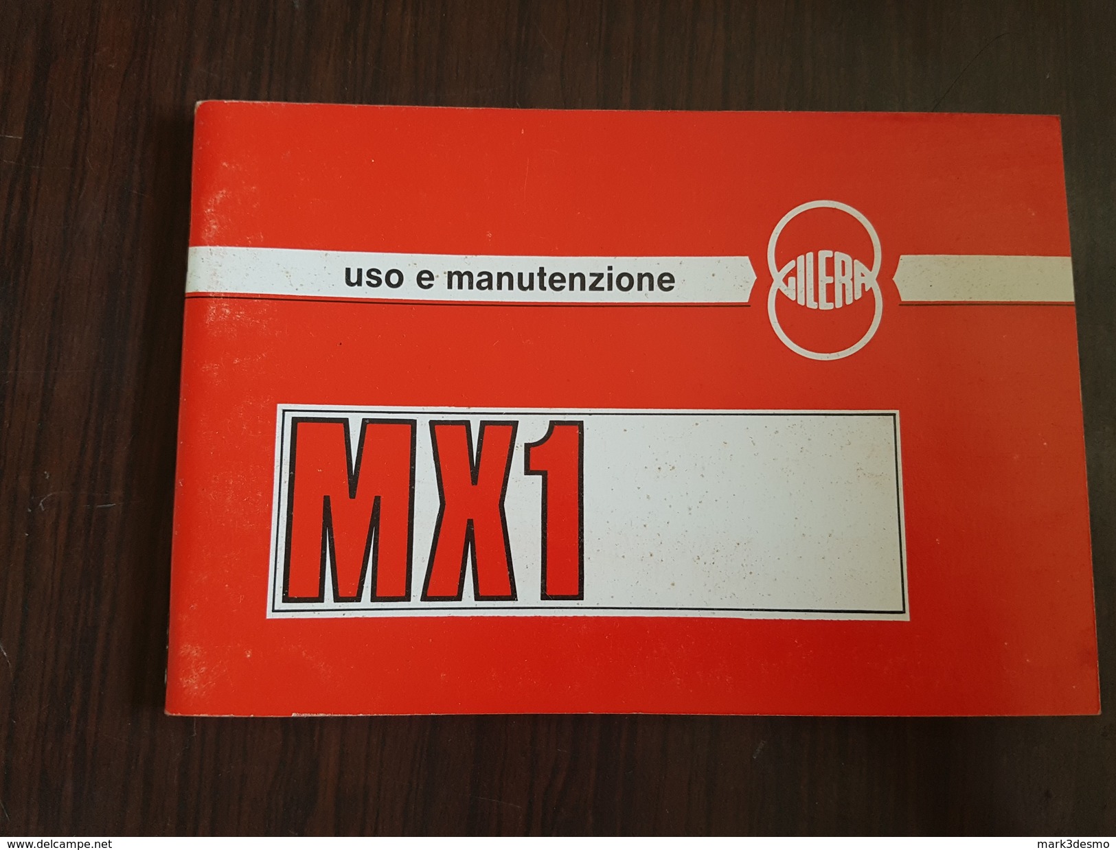 3) Gilera 125 MX1 1988 Manuale Uso Originale - Genuine Owner's Manual - Bedienungsanleitung - Engines
