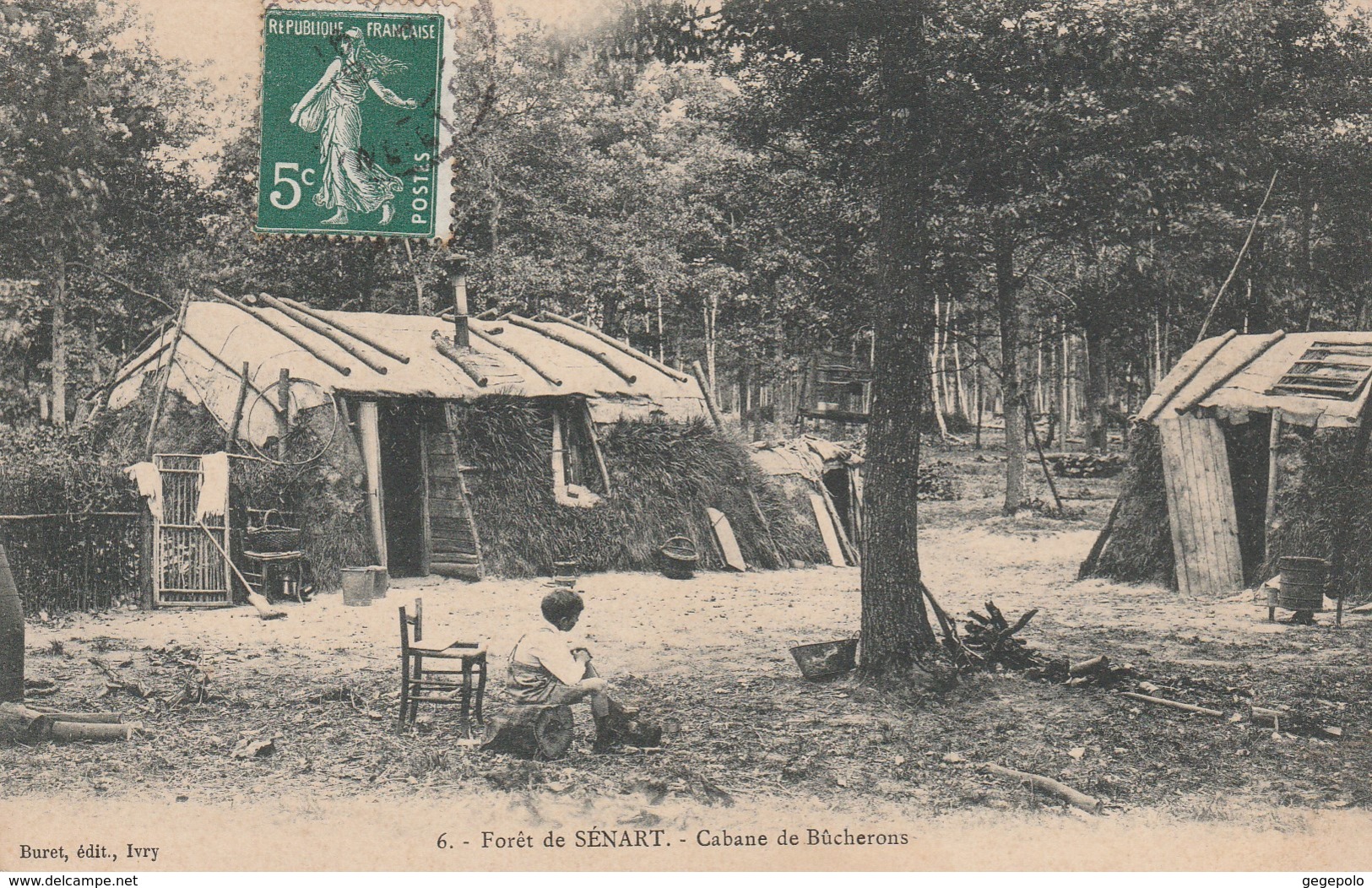 Forêt De SENART  -  Cabane De Bûcherons - Sénart