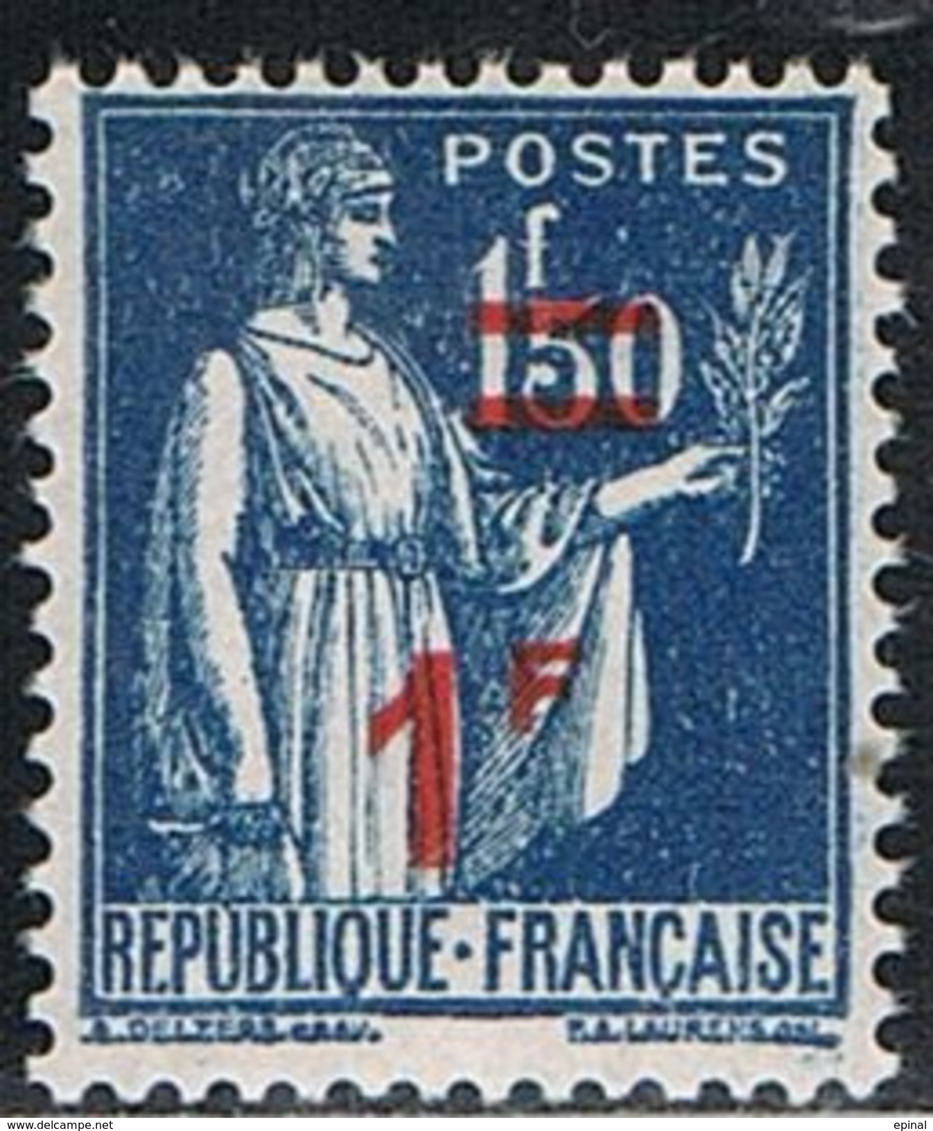 FRANCE : N° 485 ** (Type Paix) - PRIX FIXE - - 1932-39 Paix