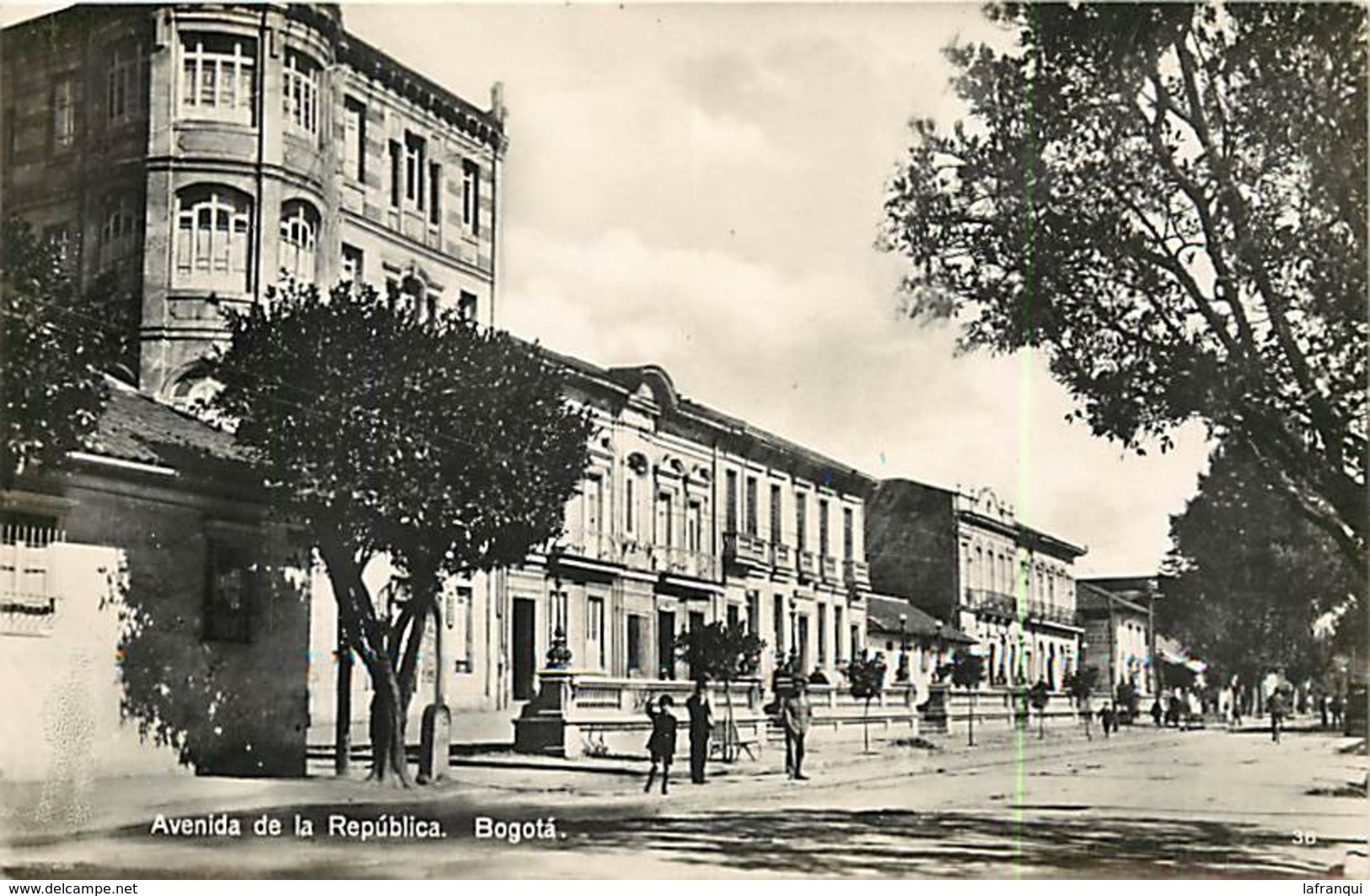 Pays Div-ref H656- Colombie - Colombia - Avenida De La Republica - Bogota  - Carte Bon Etat  - - Colombie