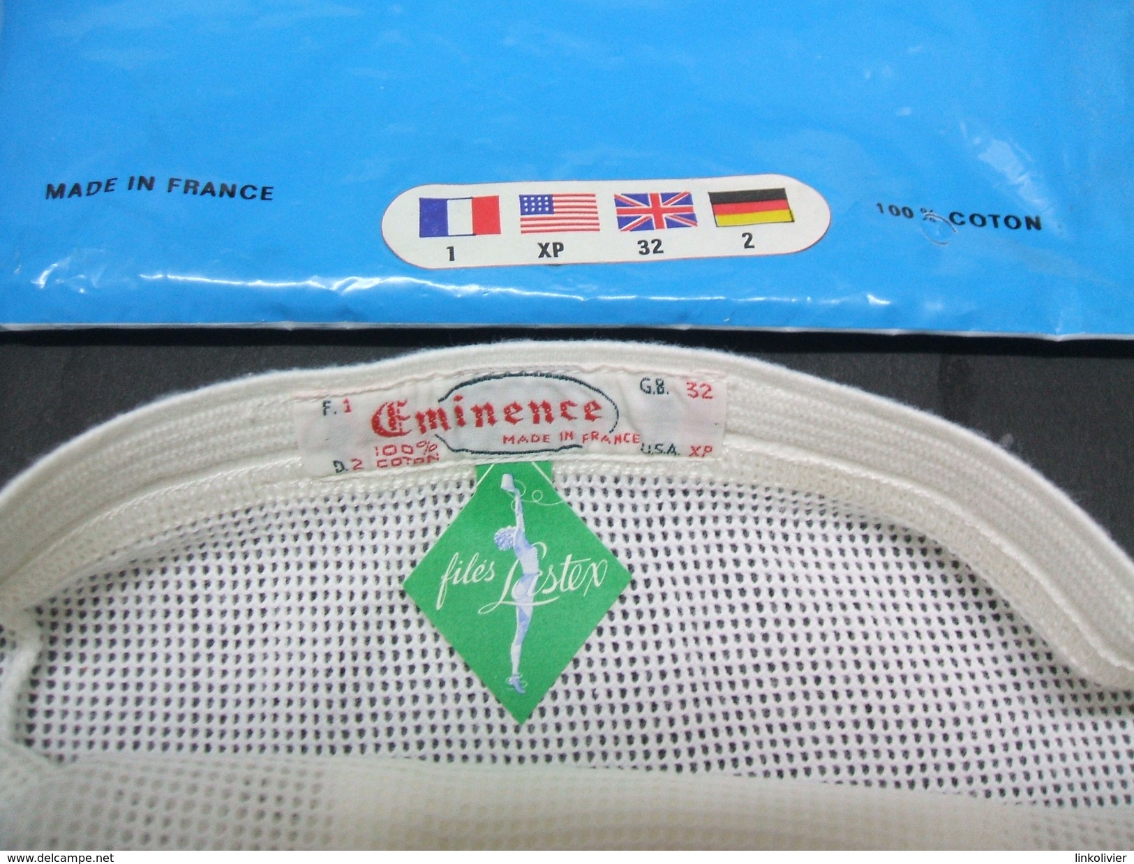 SLIP Ajouré EMINENCE Vintage Coton Made In France Taille 1 Dans Son Emballage D'origine - 1940-1970 ...