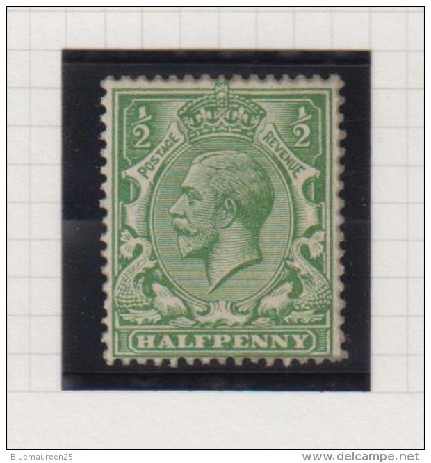 Profile Head - King George V - Unused Stamps