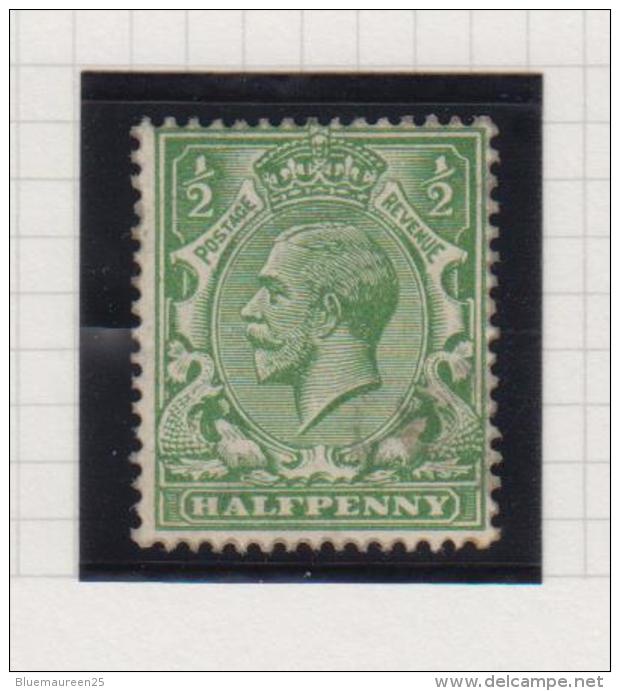 Profile Head - King George V - Neufs