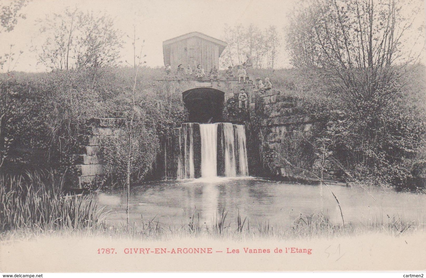 GIVRY-EN-GARONNE VANNES DE L'ETANG 51 - Givry En Argonne