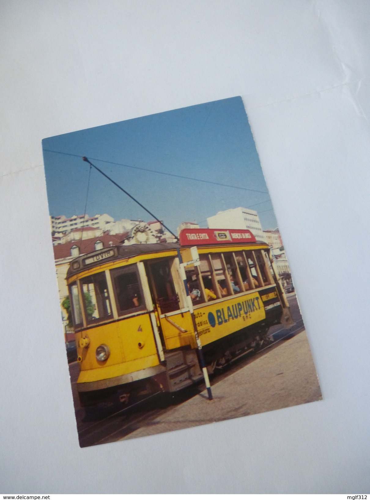 PORTUGAL : TRAMWAY COIMBRA  - Motrice N° 4 De 1910, Reconstruite En 1950 - Réseau Fermé En 1980 - Voir Les Scans - Tram