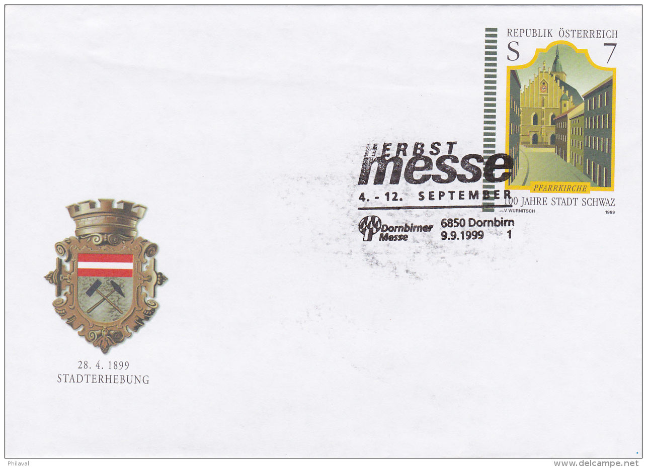 AUTRICHE : Entier Ostal Herbst Messe 4-12 Sept. 1999 - Other & Unclassified