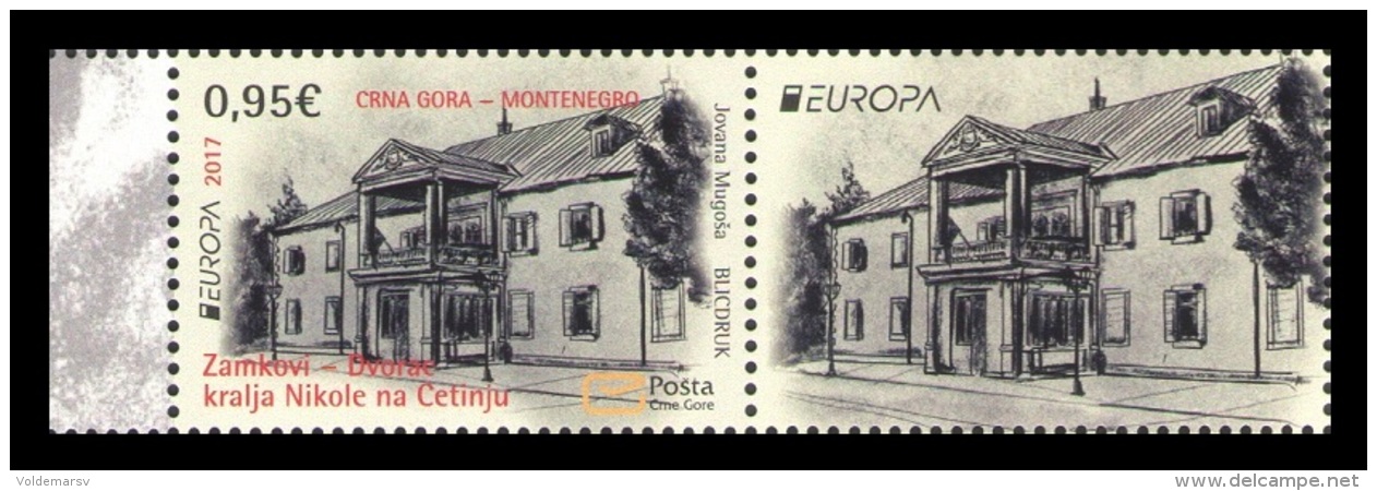 Montenegro 2017 Mih. 404 Europa-Cept. Castles (with Label) MNH ** - Montenegro