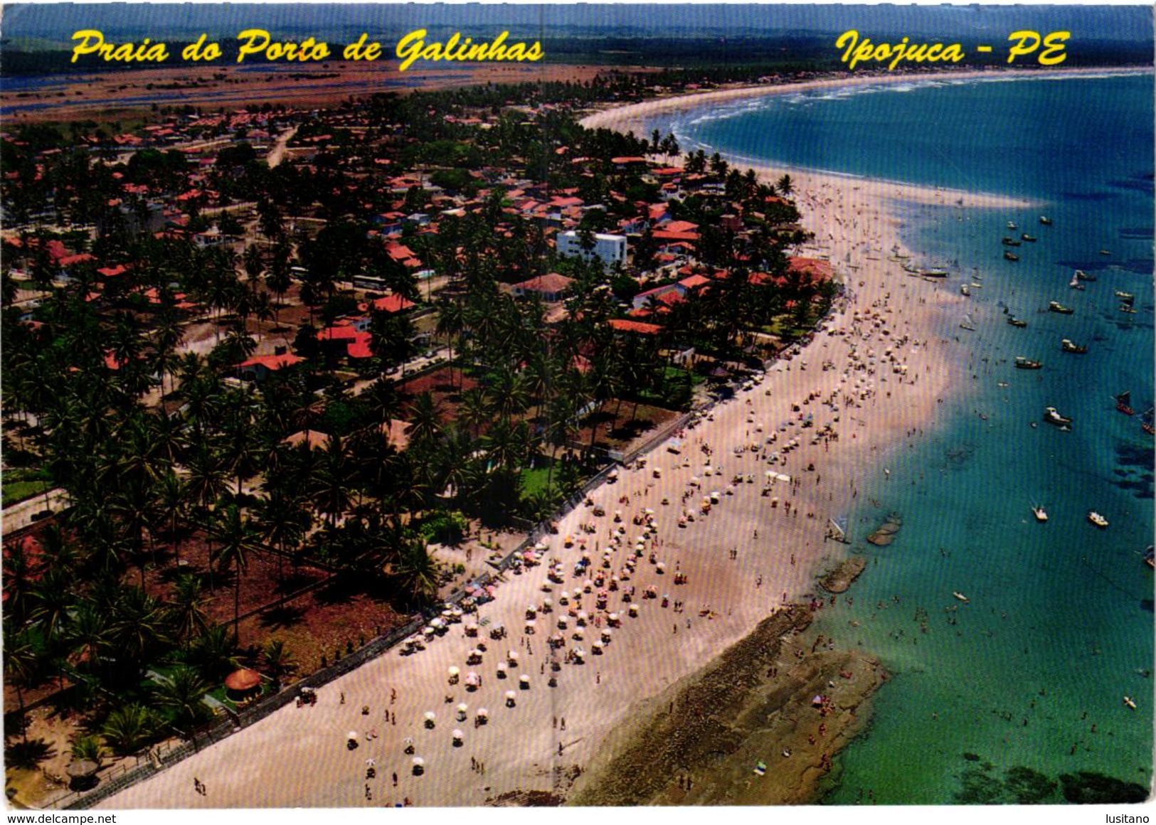 IPOJUCA PERNAMBUCO - BRASIL - 1994 STAMP (2 SCANS) - Fortaleza