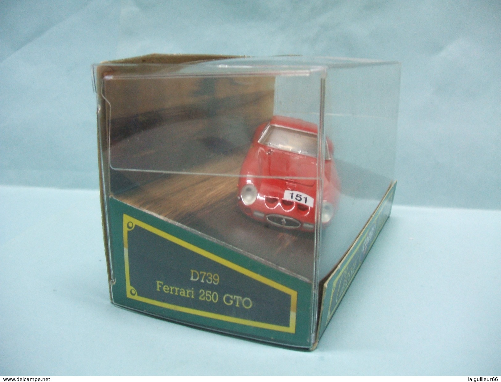 Corgi Classic Models - FERRARI 250 GTO 151 Réf. D739 BO 1/43 - Corgi Toys