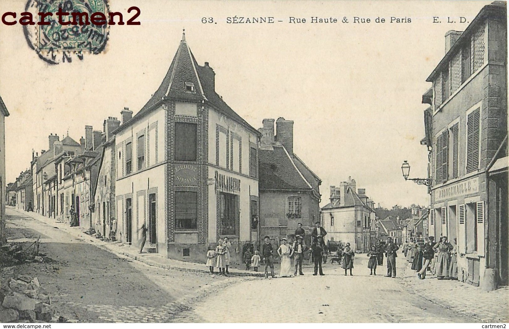 SEZANNE RUE HAUTE RUE DE PARIS 51 - Sezanne