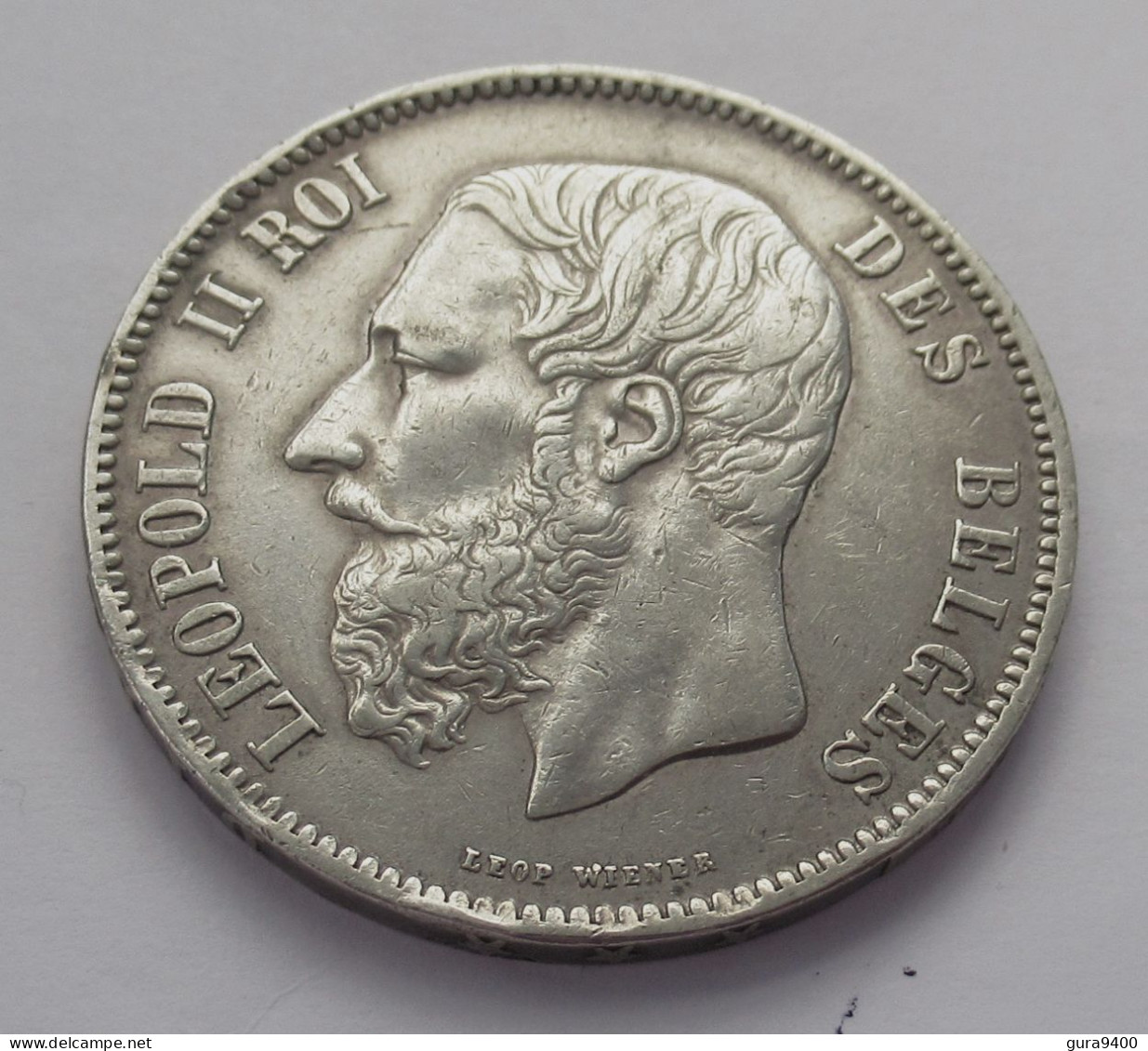 Belgique 5 Francs 1865 Leop II !! - 5 Francs