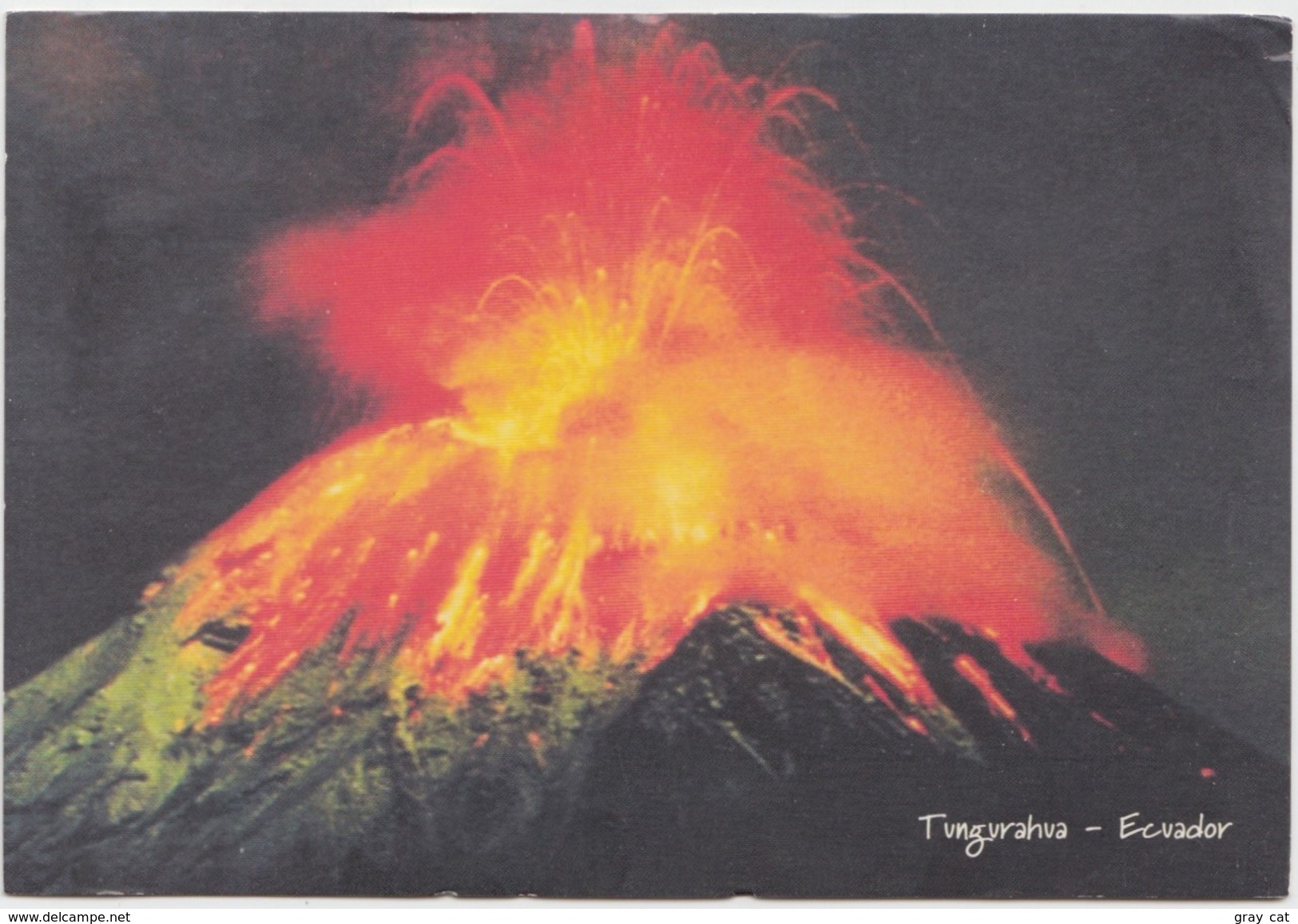 Tungurahua, Ecuador, Volcano, Unused Postcard [20081] - Ecuador