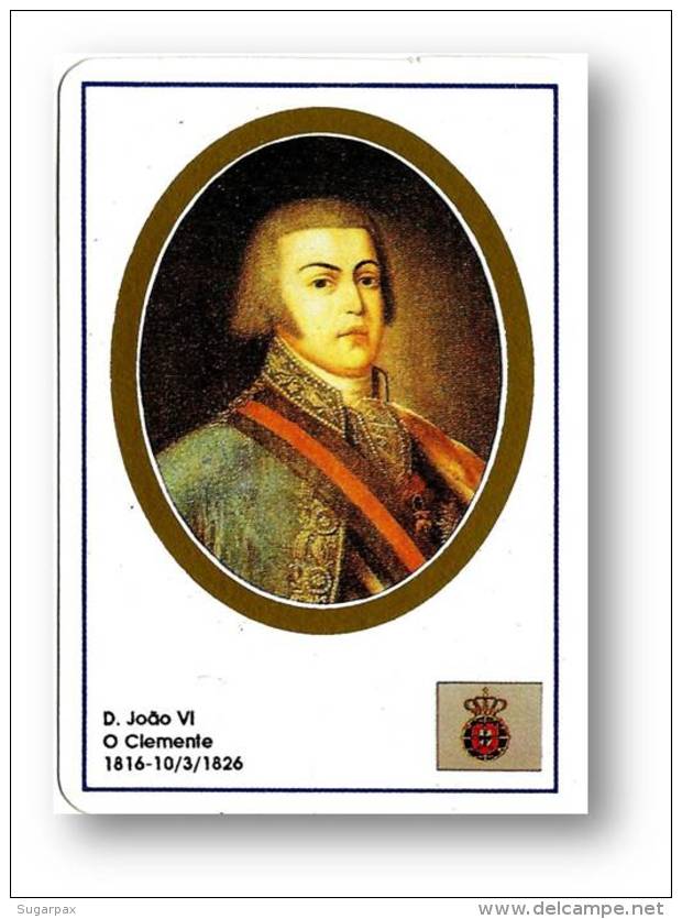 D. JOÃO VI - O Clemente - 1816/1826 - N.&ordm; 29 -  Monarquia Reis De Portugal Kings Rois - 1993 - Formato Piccolo : 1991-00