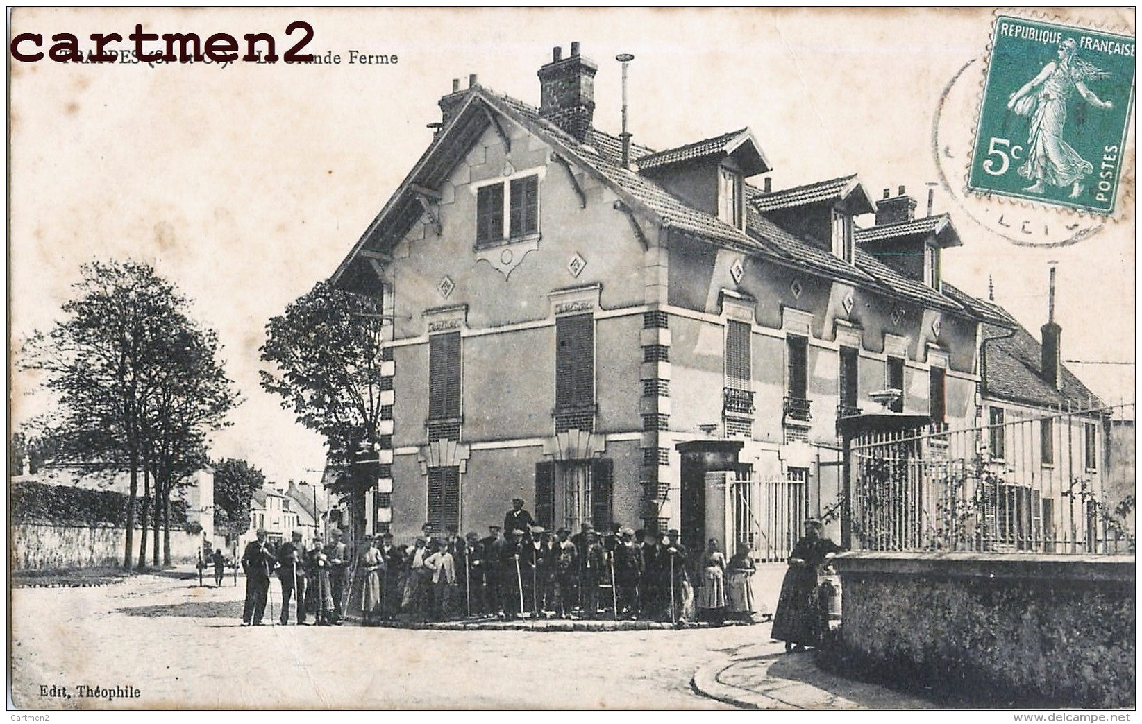 TRAPPES LA GRANDE FERME ANIMEE 95 - Trappes