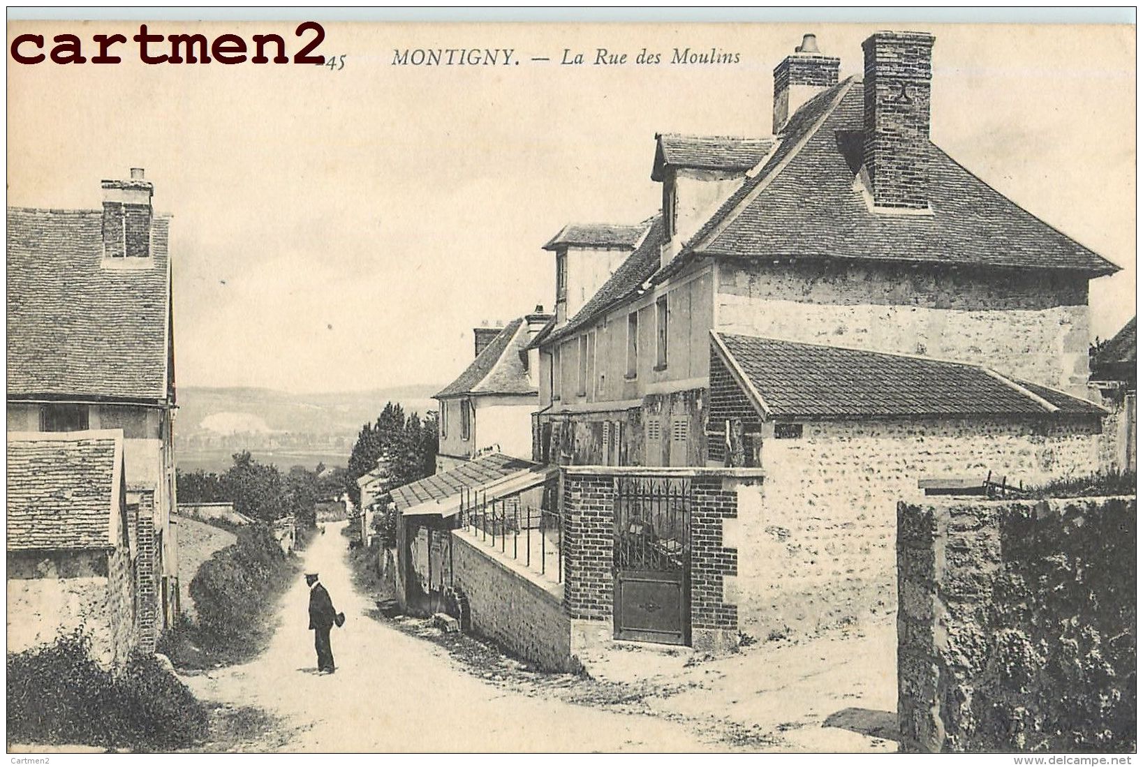 MONTIGNY LA RUE DES MOULINS 27 EURE OU 78 YVELINES - Otros & Sin Clasificación