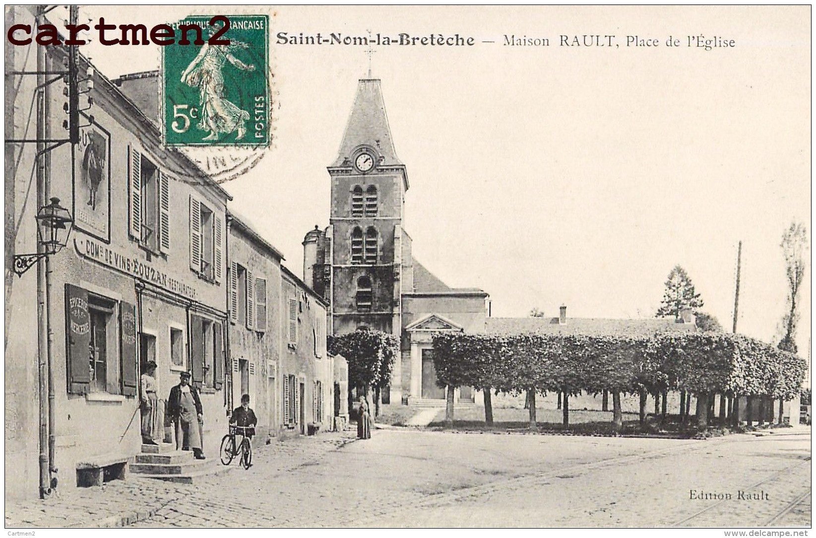 SAINT-NOM-LA-BRETECHE MAISON RAULT PLACE DE L'EGLISE 78 YVELINES - St. Nom La Breteche