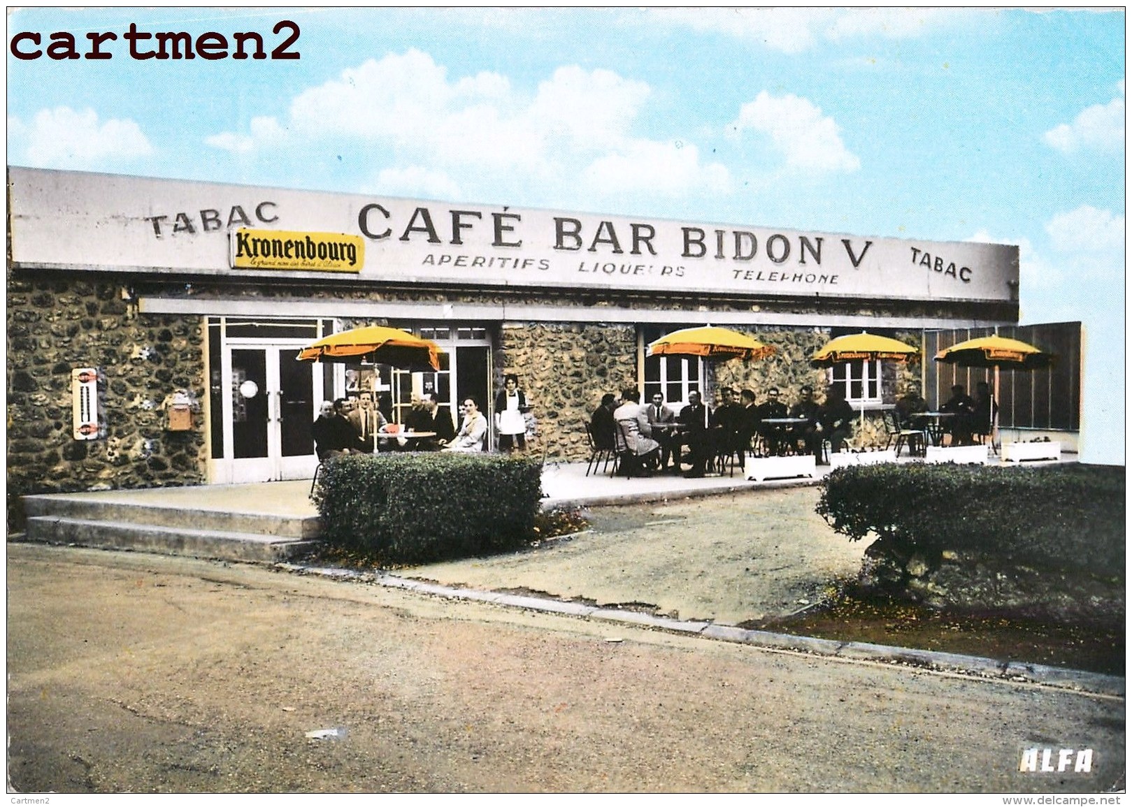 VELIZY-VILLACOUBLAY  CAFE BAR TABAC "BIDON V " 78 YVELINES - Velizy