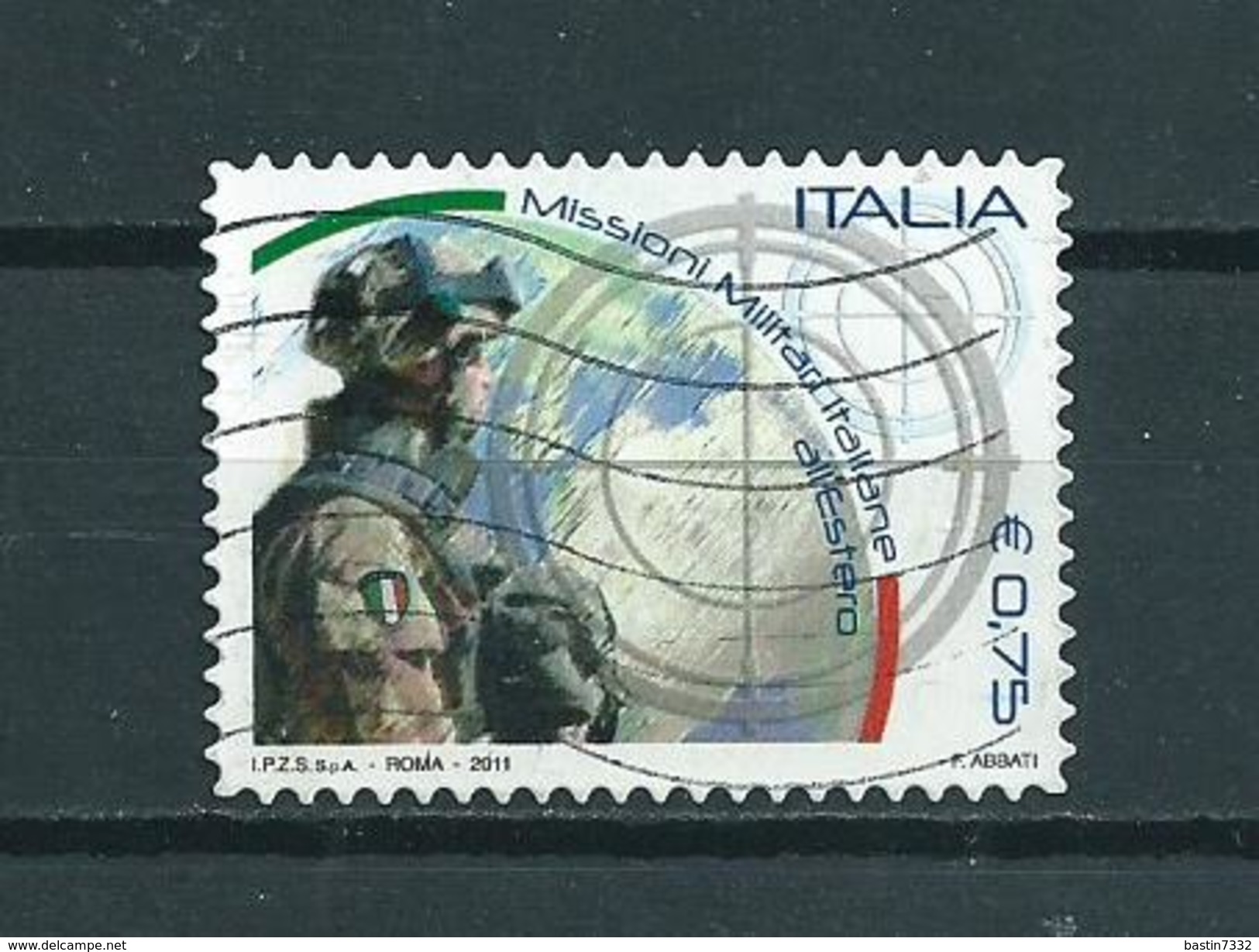 2011 Italy Missioni Militari Used/gebruikt/oblitere - 2011-20: Used