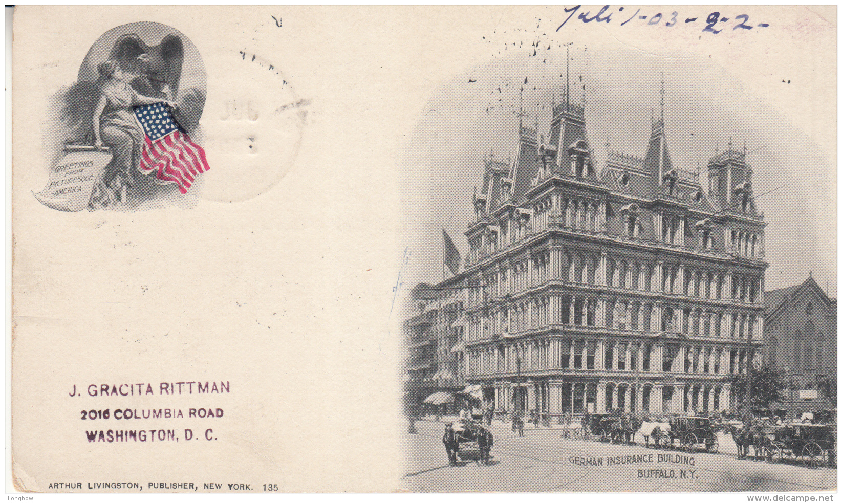 German Insurance Building Buffalo N.Y. 1903 - Buffalo