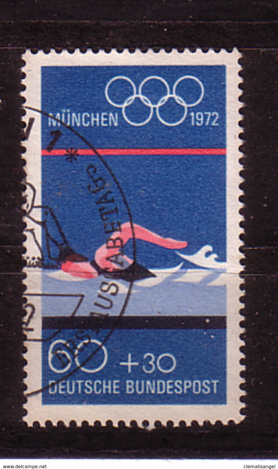 341i * BUNDESREPUBLIK 722 * OLYMPIADE 1972 * GESTEMPELT *!! - Gebraucht